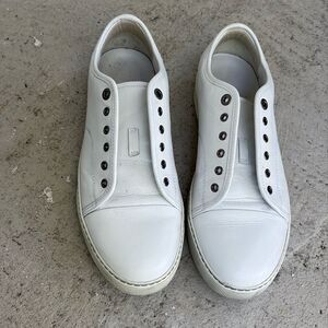 Lanvin leather low tops